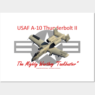 A-10 Warthog Rolling In 2 Posters and Art